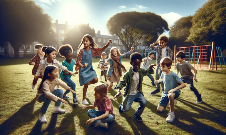 50 Jeux Sans Matériel pour Enfants : Amusez-vous n’importe où, n’importe quand !
