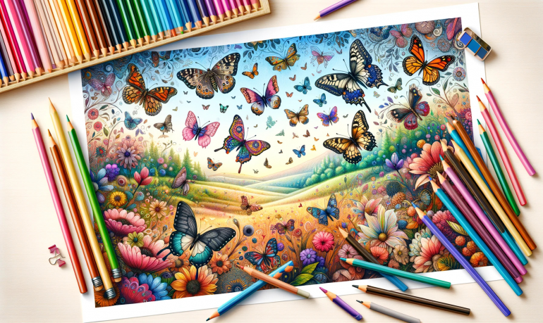 Coloriages Papillons : 50 dessins à imprimer