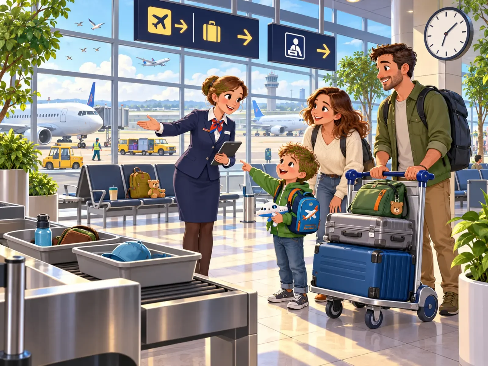 Cherche et trouve : Aéroport