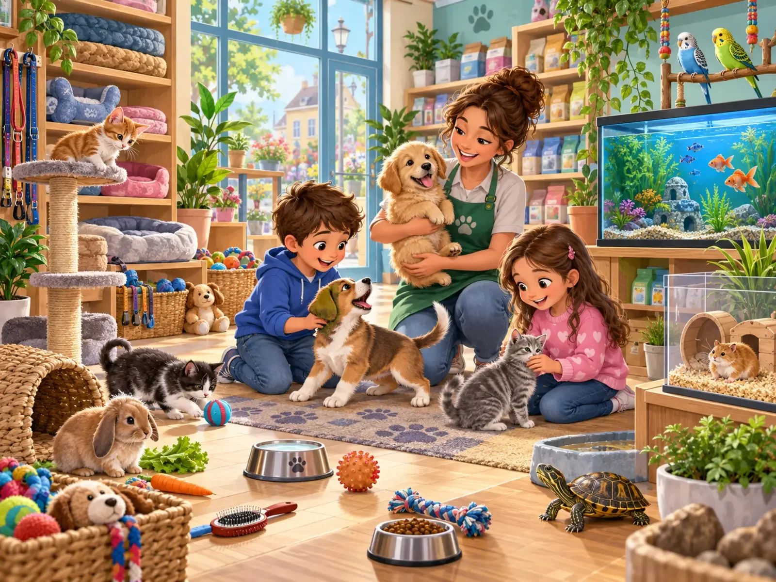 Cherche et trouve : Animalerie