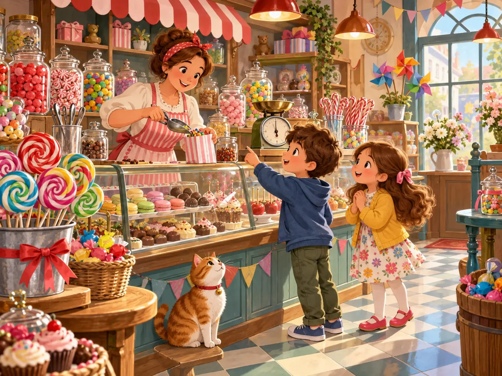Cherche et trouve : Boutique de bonbons