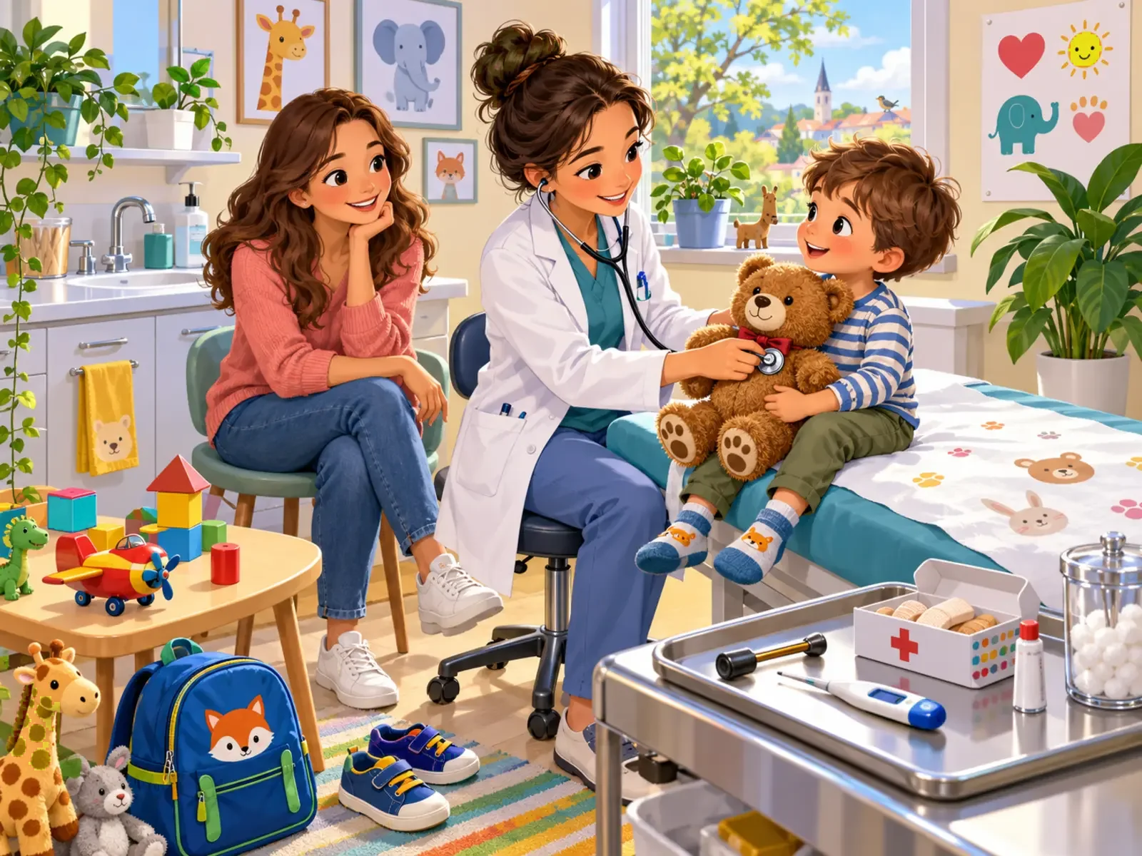 Cherche et trouve : Cabinet médical pour enfants