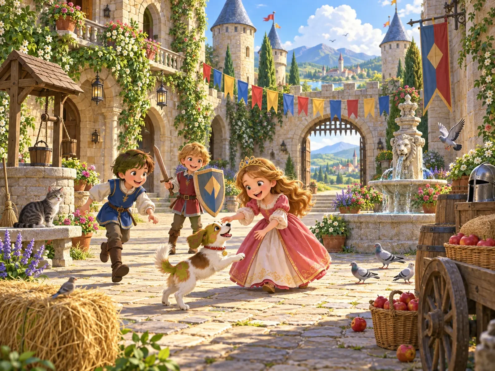 Cherche et trouve : Cour Château