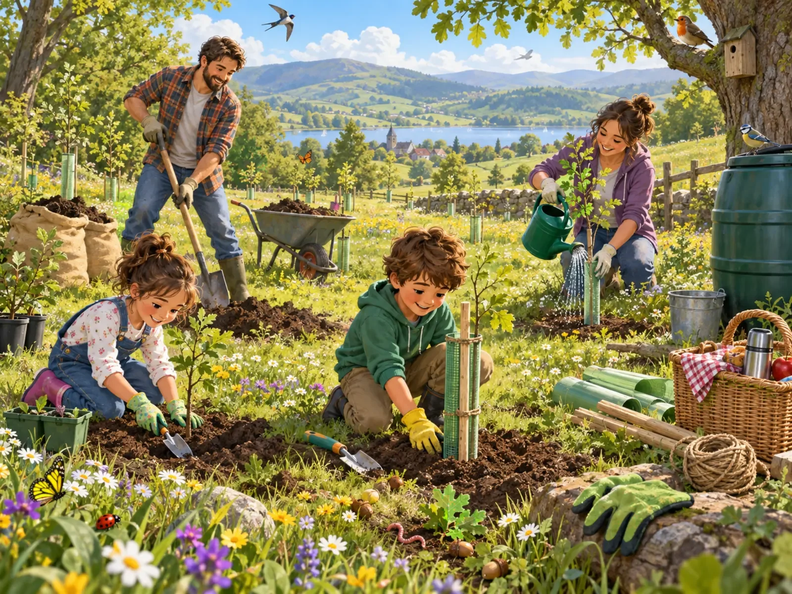 Cherche et trouve : Plantation d’arbres