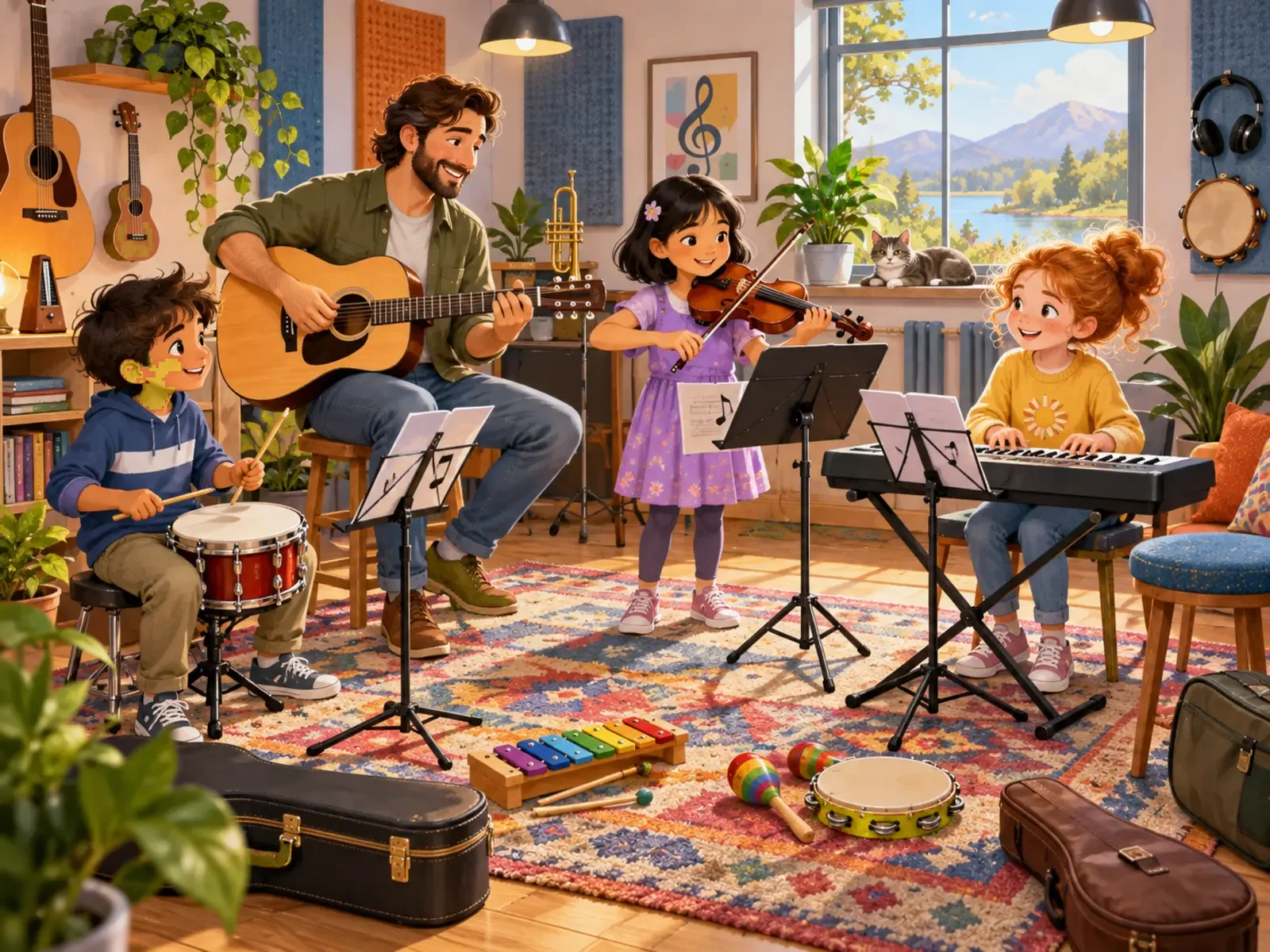 Cherche et trouve : Salle de musique