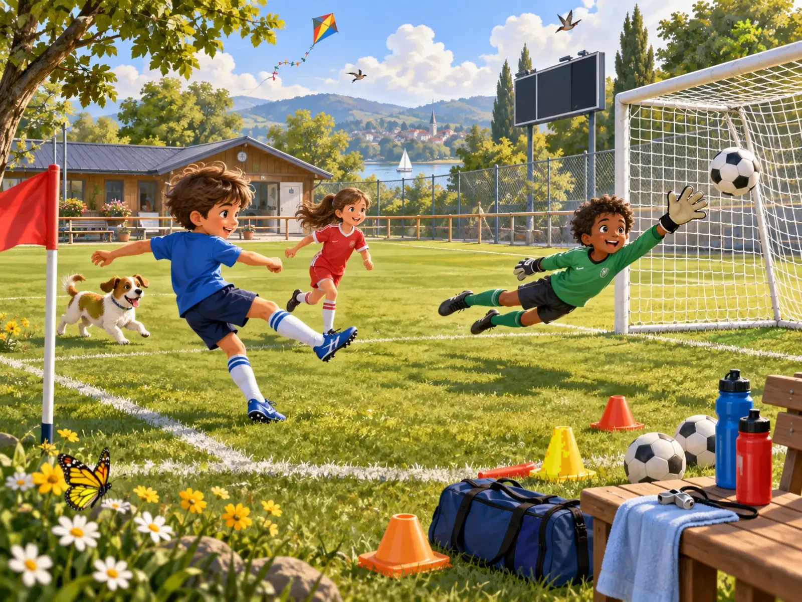 Cherche et trouve : Terrain de foot