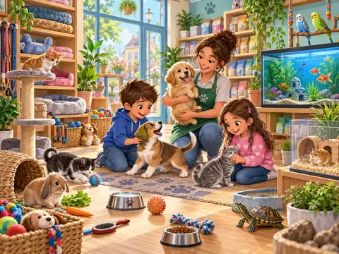 Cherche et trouve Animalerie
