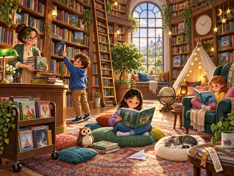 Cherche et trouve Bibliothèque