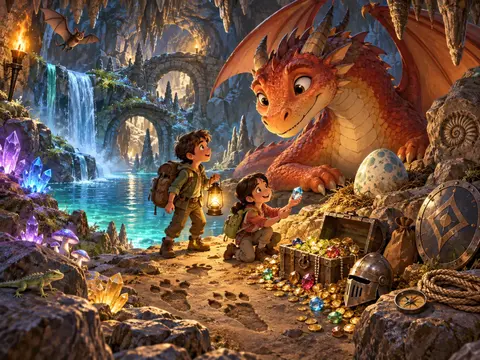 Cherche et trouve Caverne du dragon