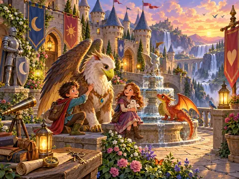 Cherche et trouve Château fantastique
