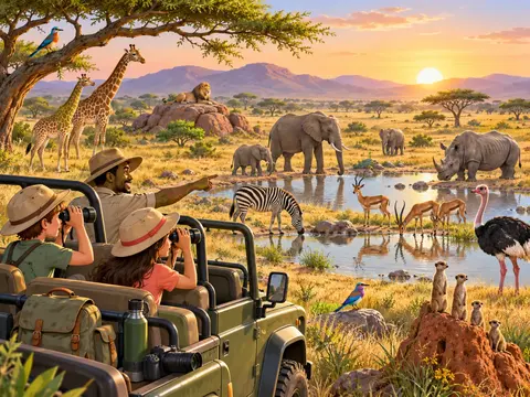 Cherche et trouve Safari