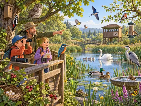 Cherche et trouve Sanctuaire d’oiseaux