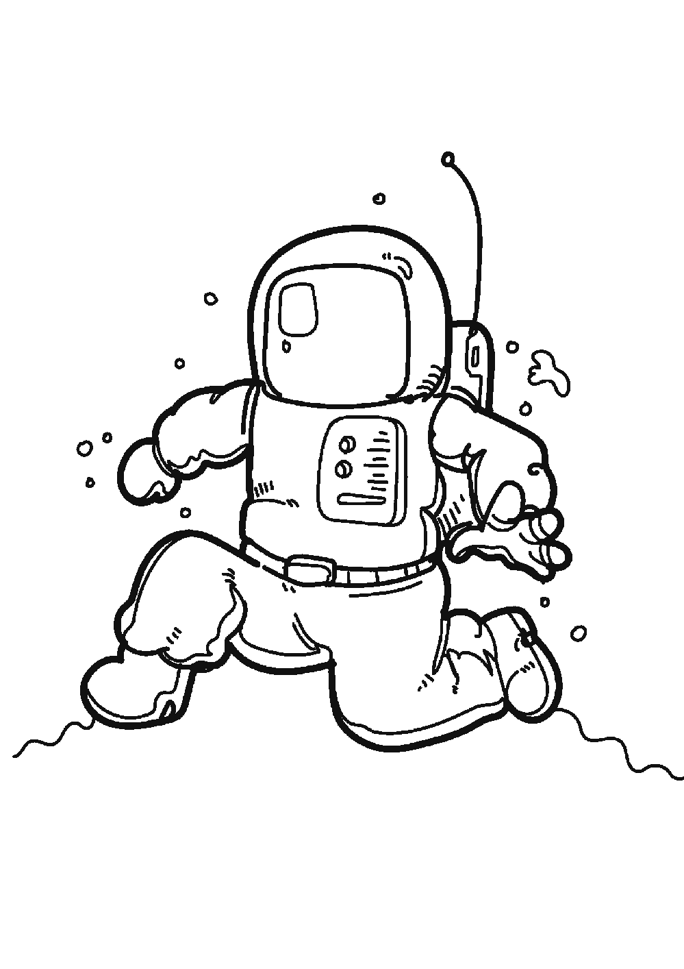 Dessiner un astronaute facilement en 7 étapes