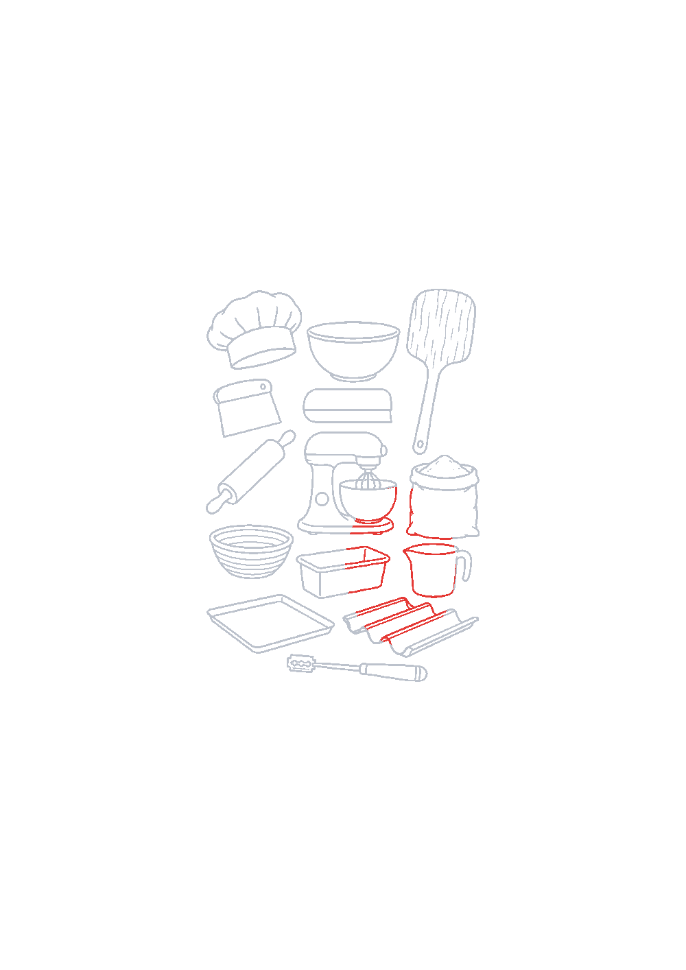 Étape 1 du tutoriel Dessiner un boulanger facilement en 7 étapes