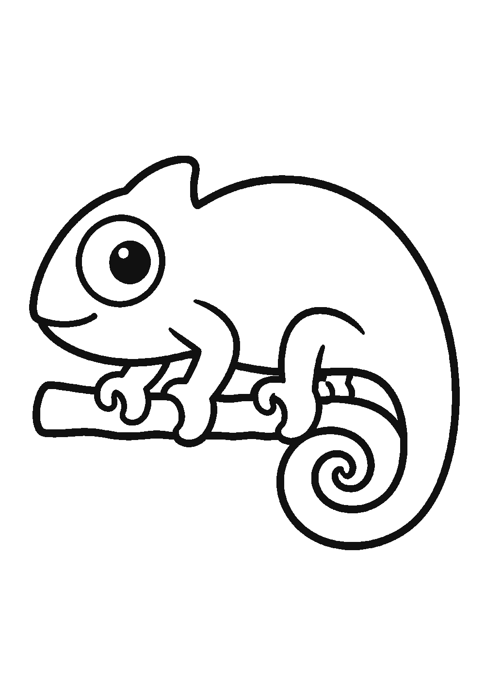 Dessiner un caméléon facilement en 7 étapes