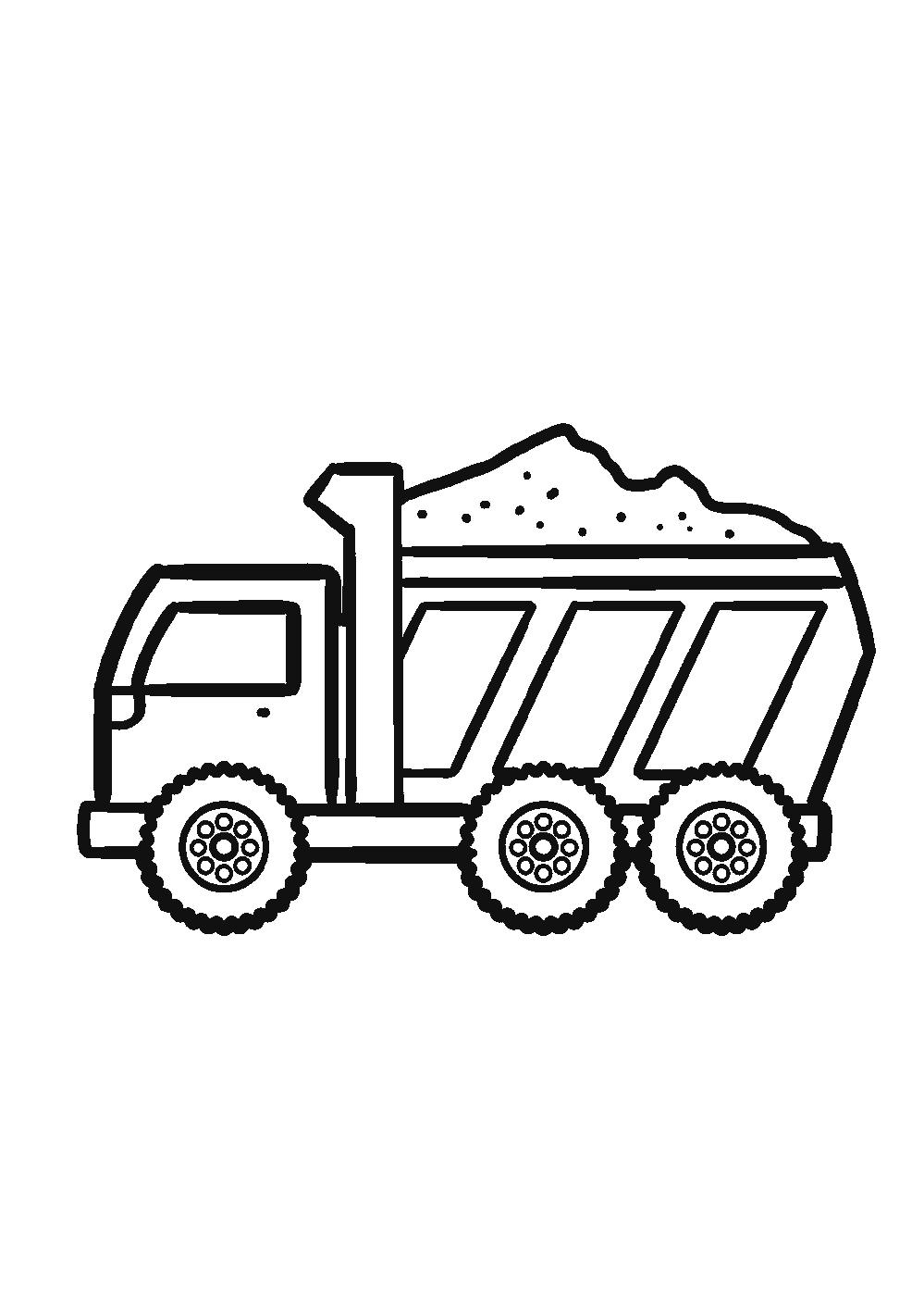 Dessiner un camion construction facilement en 7 étapes