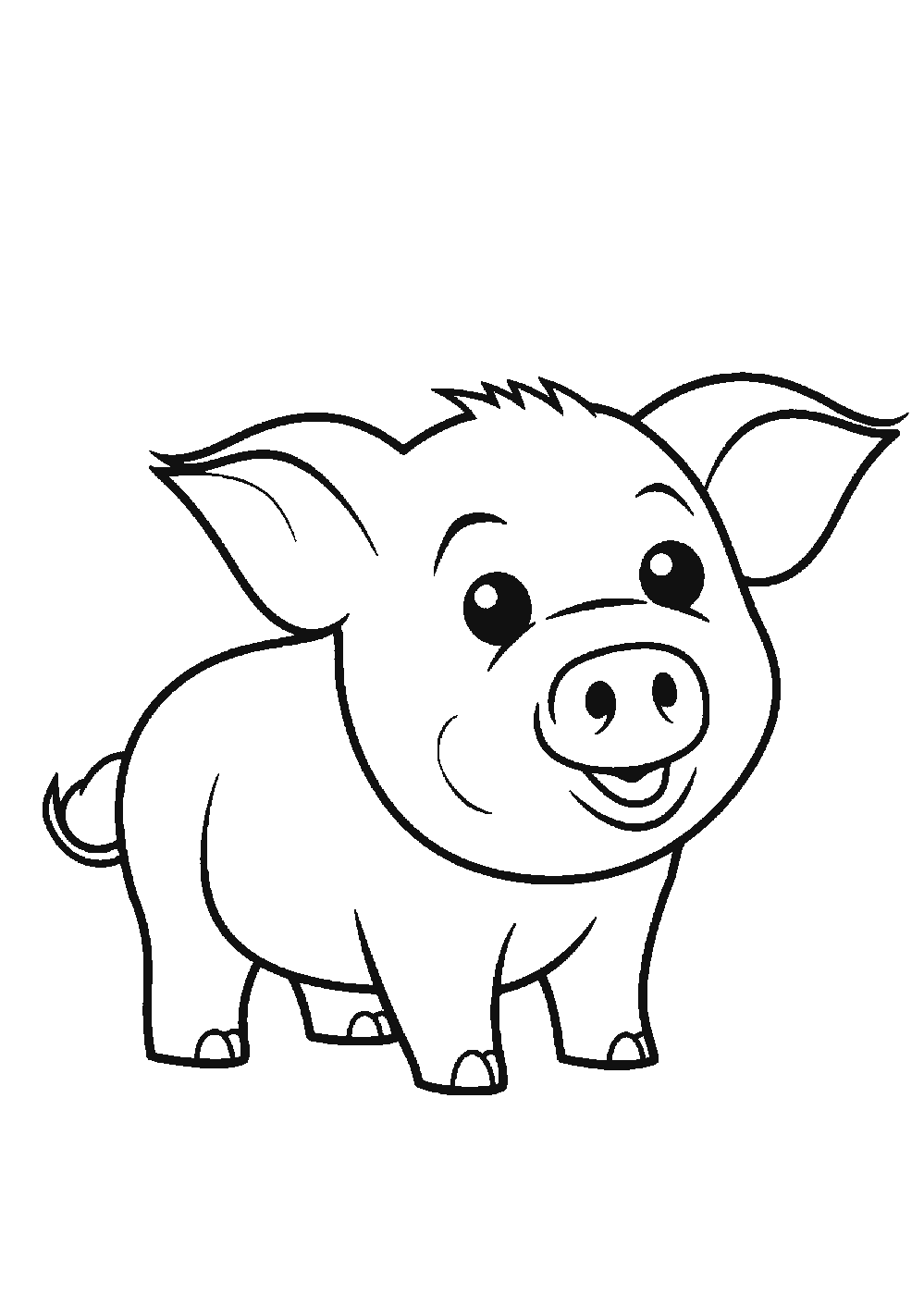 Dessiner un cochon facilement en 7 étapes