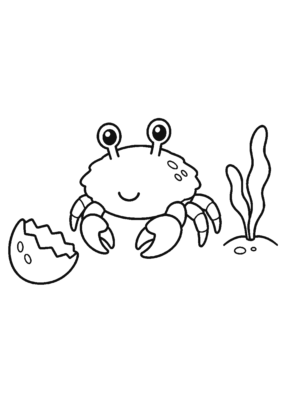 Dessiner un crabe facilement en 7 étapes