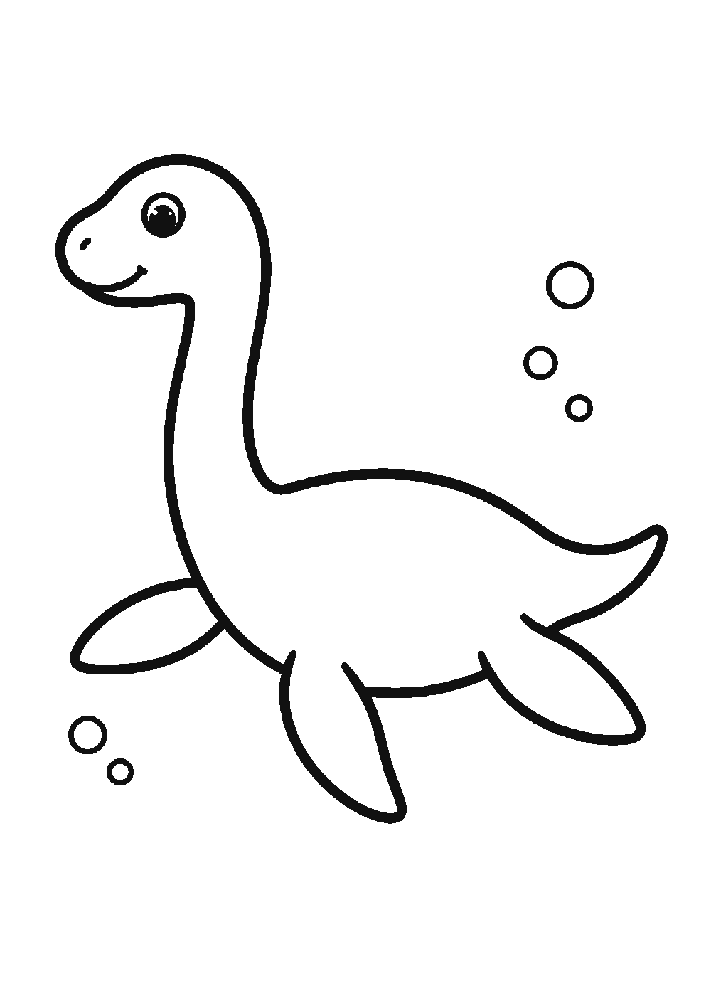 Dessiner des dinosaures marins facilement en 7 étapes