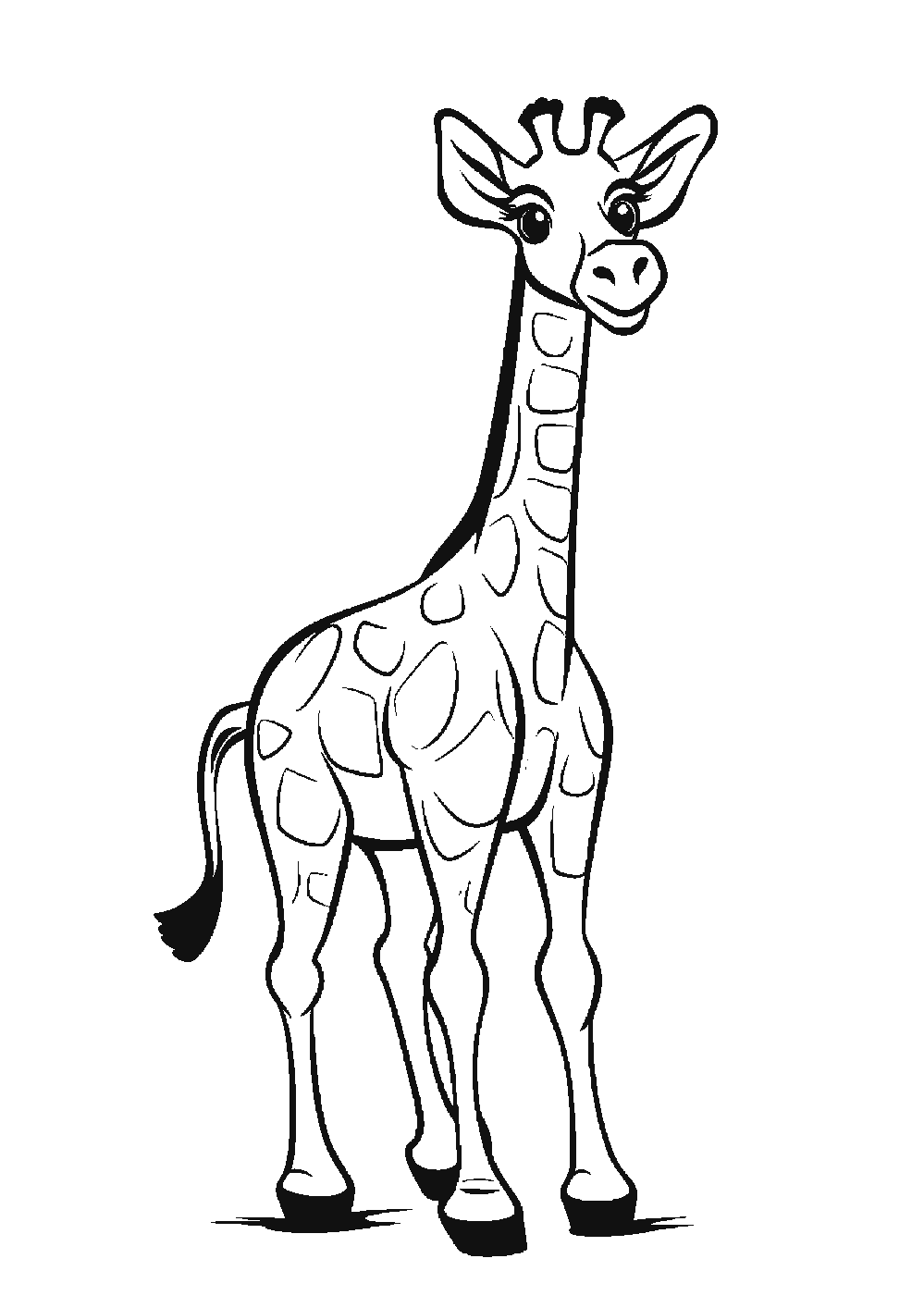 Dessiner une girafe facilement en 7 étapes