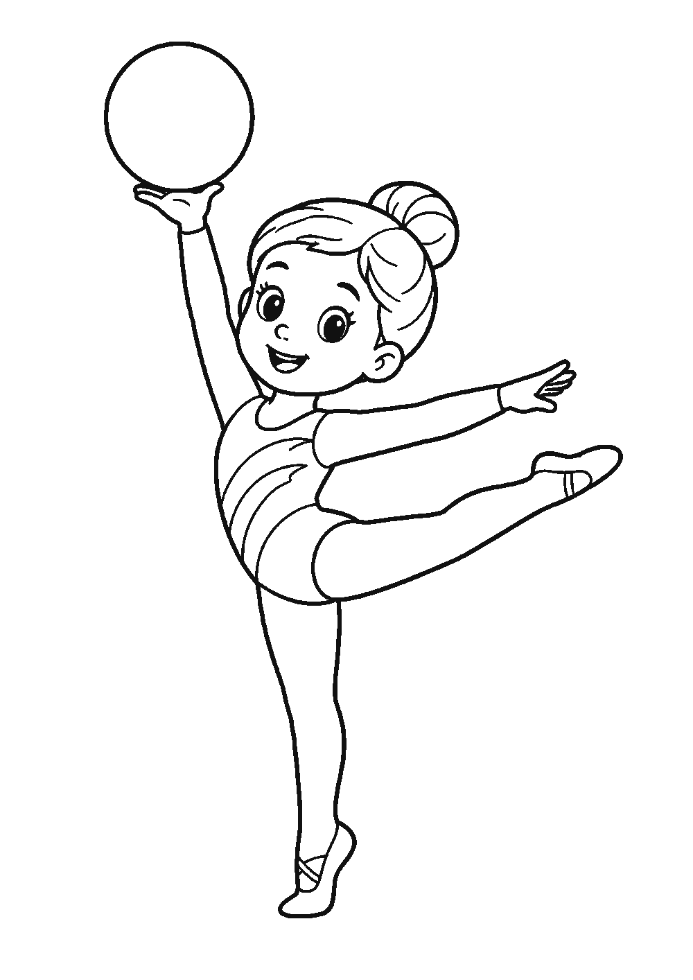 Dessiner une gymnastique facilement en 7 étapes