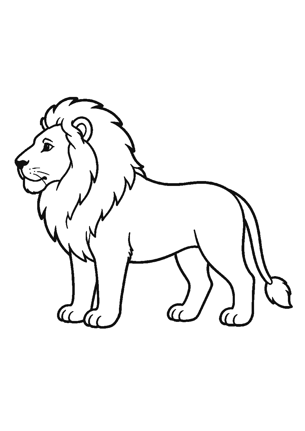 Dessiner un lion facilement en 7 étapes