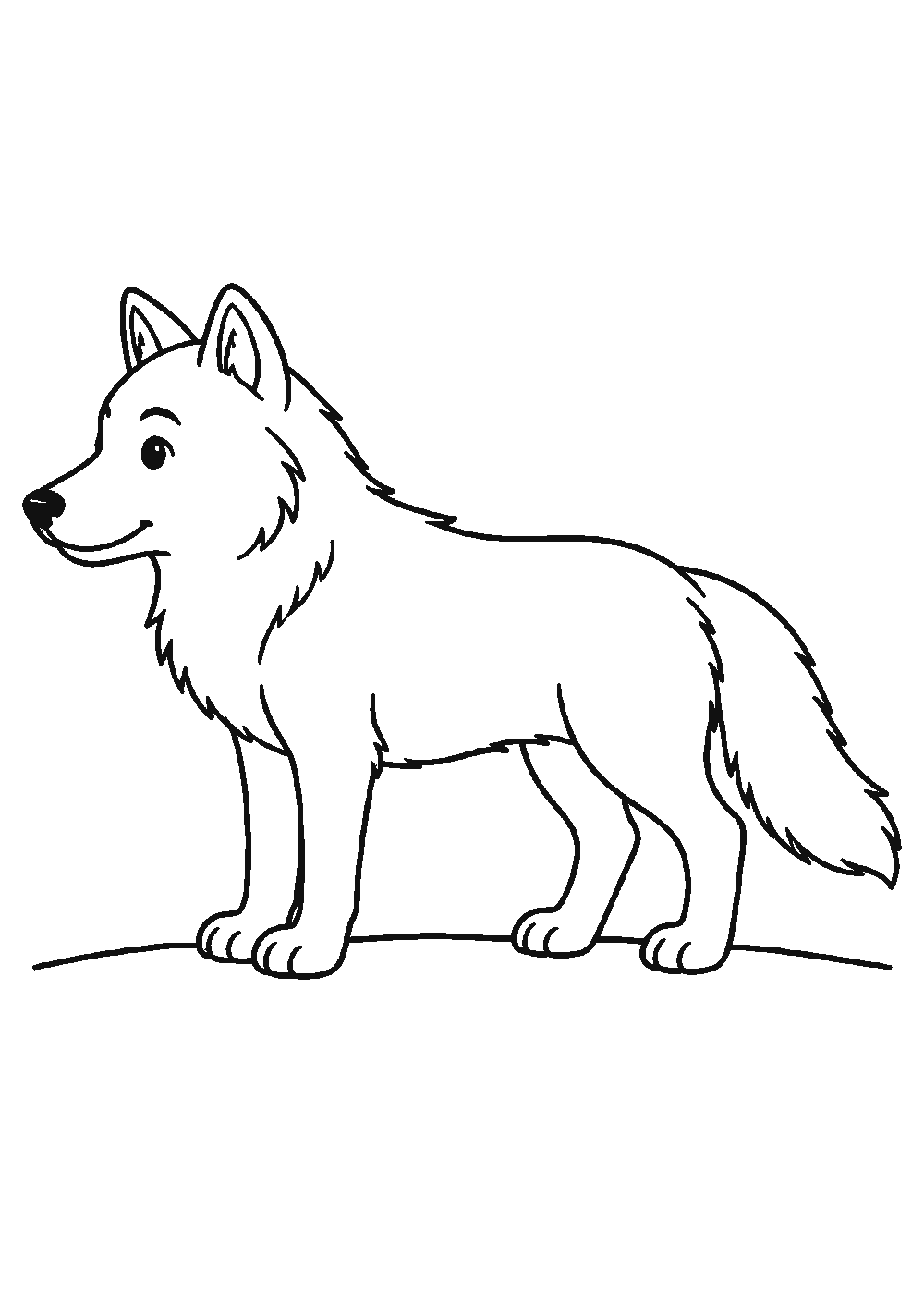 Dessiner un loup facilement en 7 étapes
