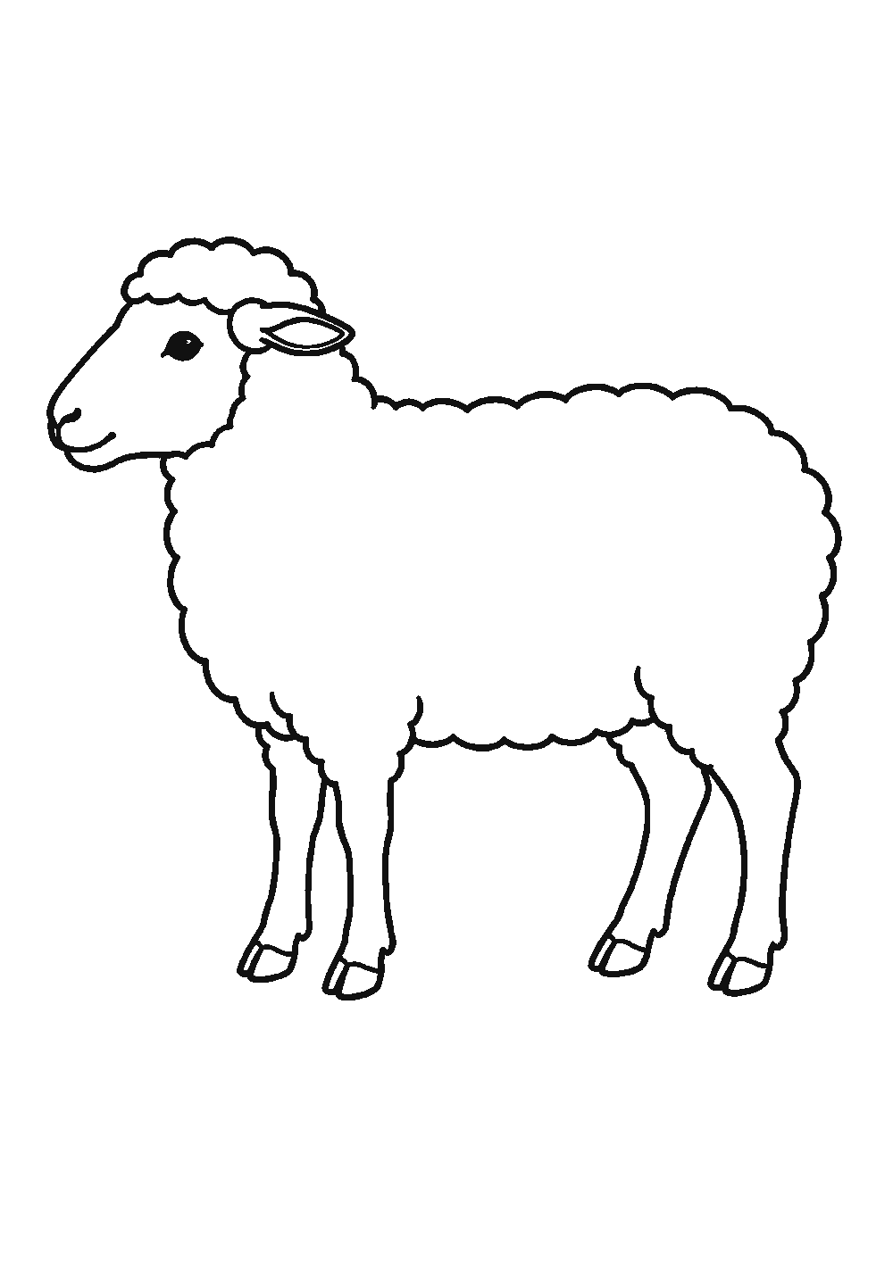 Dessiner un mouton facilement en 7 étapes