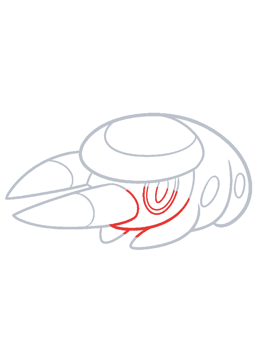 Étape 1 du tutoriel Dessiner Pokémon facilement en 7 étapes