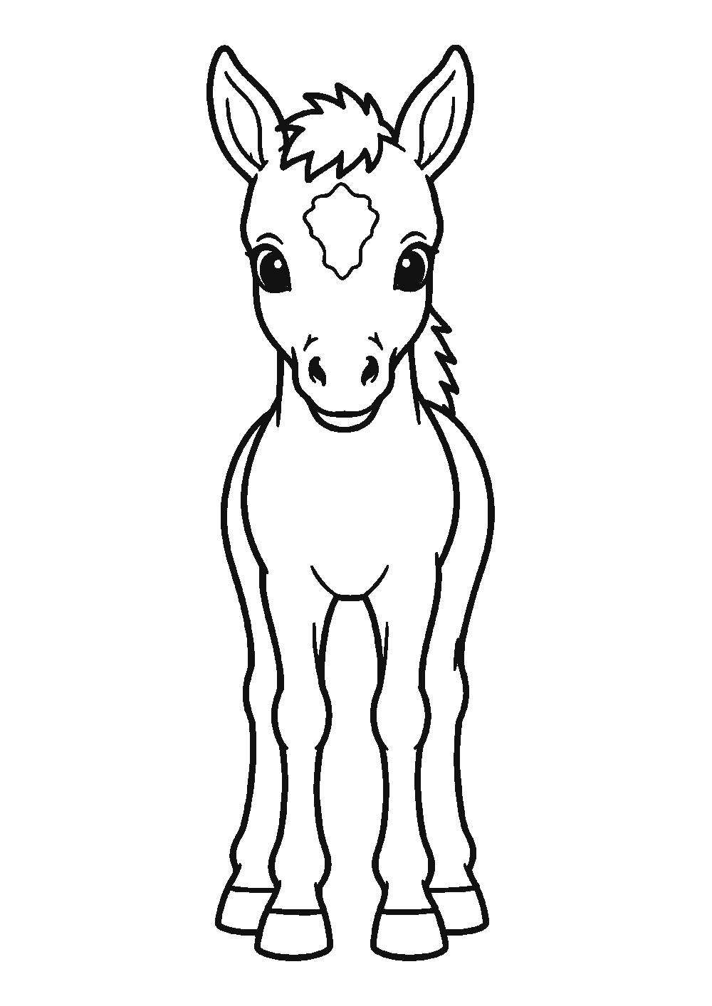 Dessiner un poulain facilement en 7 étapes
