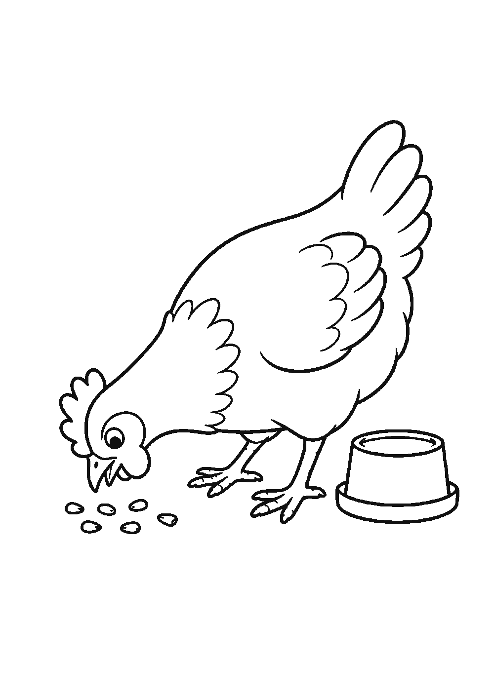 Dessiner une poule facilement en 7 étapes