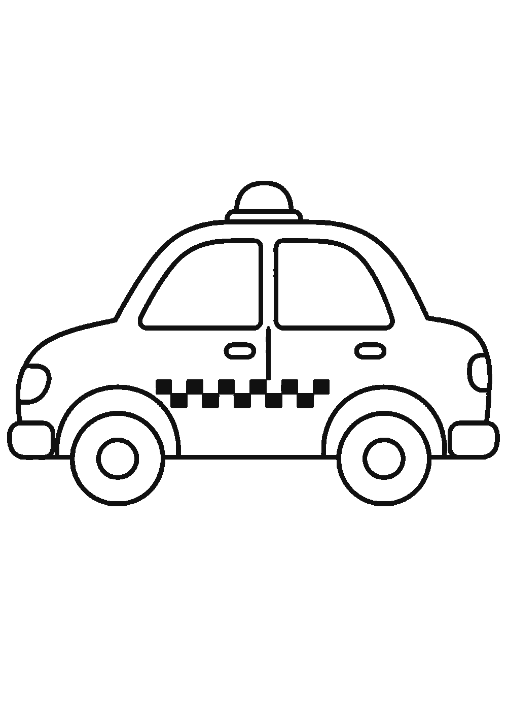 Dessiner un taxi facilement en 7 étapes