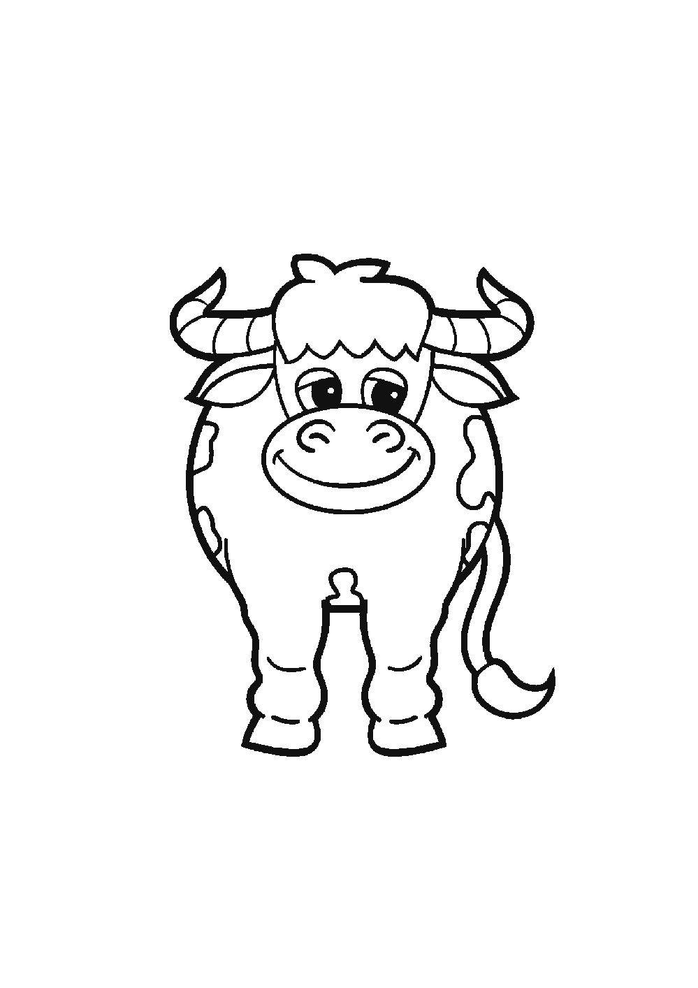 Dessiner une vache facilement en 7 étapes
