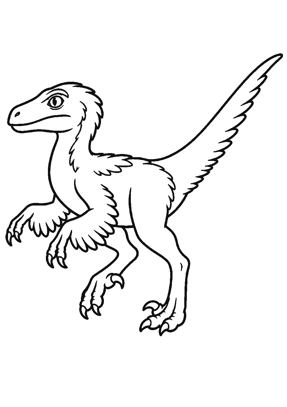 Dessiner un vélociraptor facilement en 7 étapes