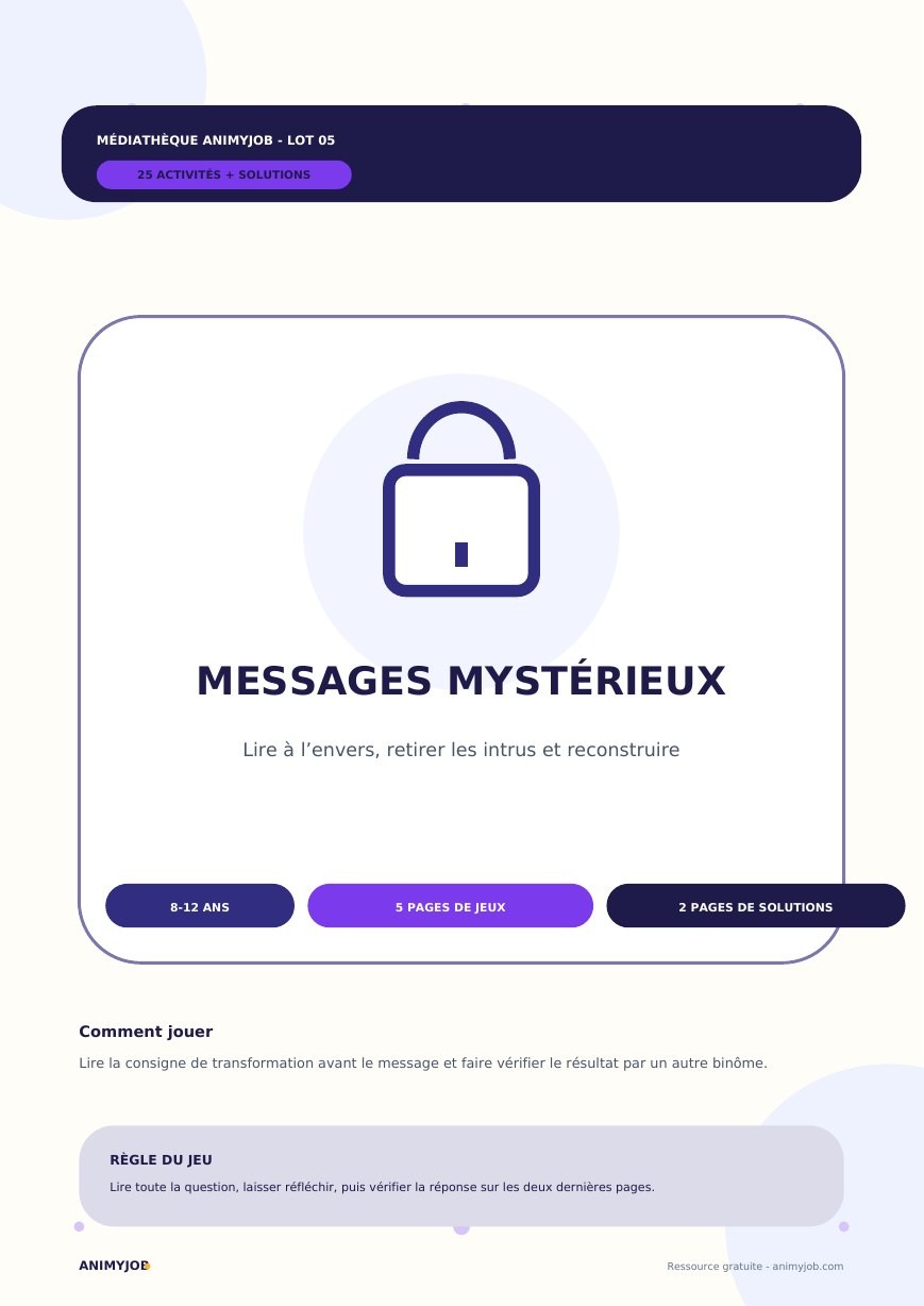 25 messages mystérieux à décoder