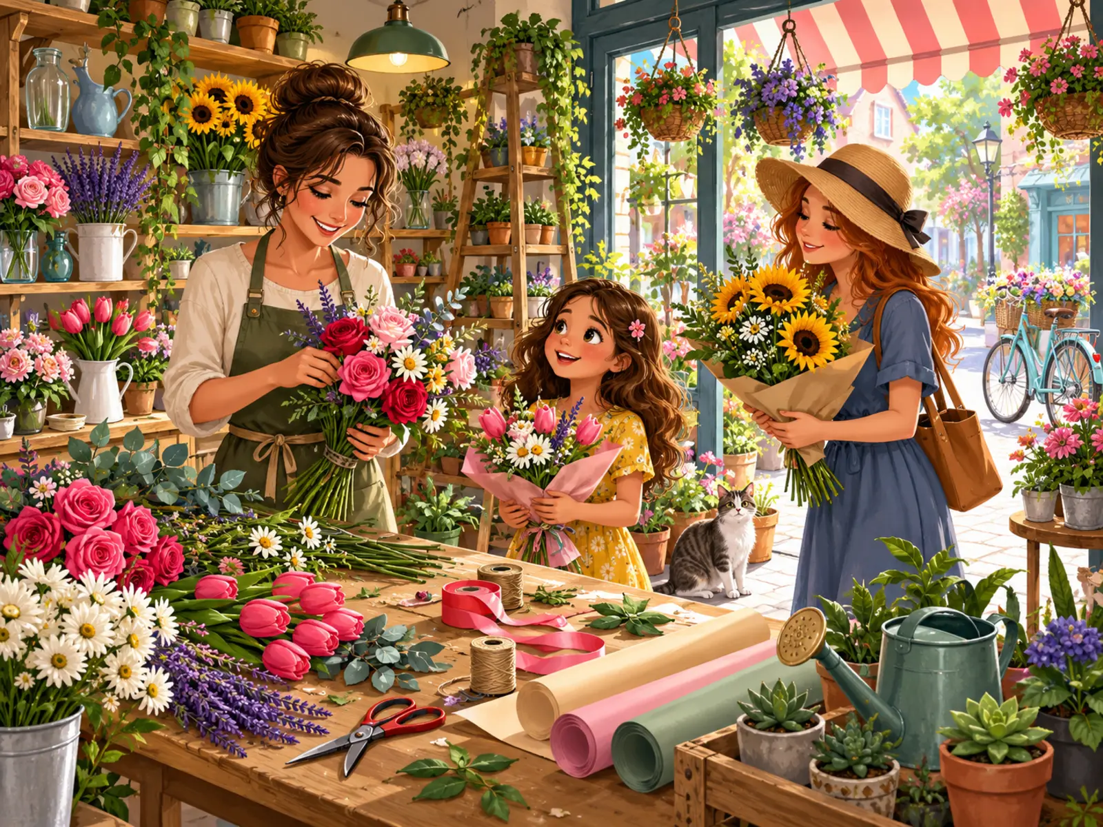 L'atelier du fleuriste — image A