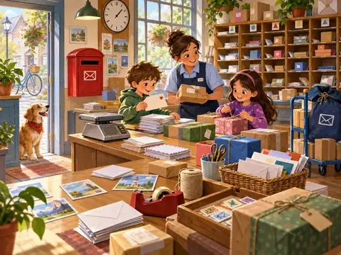 Les colis du bureau de poste — aperçu du jeu