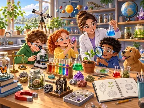 Les expériences du petit laboratoire — aperçu du jeu