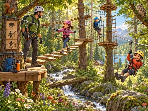 L'aventure entre les arbres — aperçu du jeu