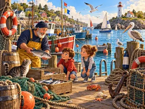 Une journée au port — aperçu du jeu