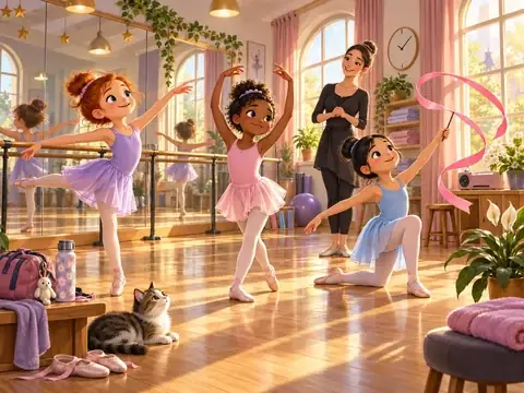 La répétition au studio de danse — aperçu du jeu