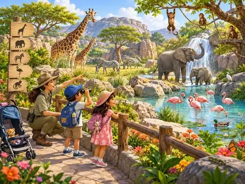 Une promenade au zoo — aperçu du jeu