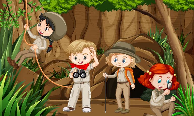 Animation Grand jeu : un jeu plein air - Les aventuriers de la jungle