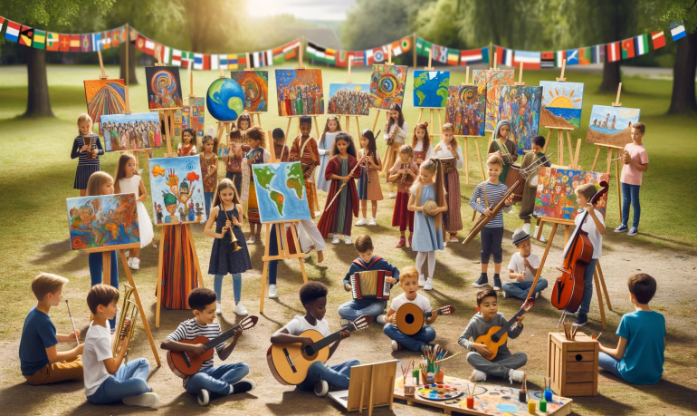15 Jeux BAFA Multiculturels : Découvrir le Monde par l'Art