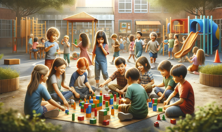 13 jeux de coopération pour enfants : divertissement garantis