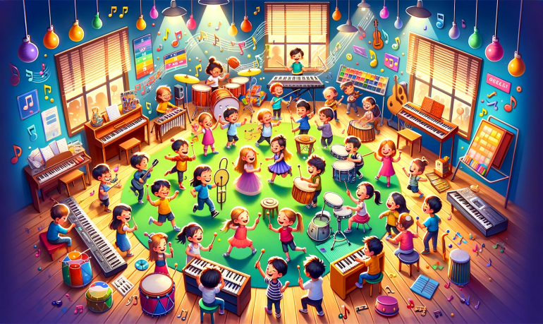 15 super jeux musicaux pour enfants: éveil et amusement garantis