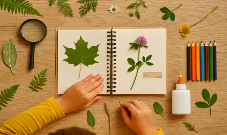 Créer un herbier avec les enfants : 10 modèles à tester