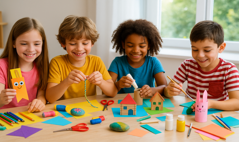 Activité manuelle 6-10 ans : top 15 idées créatives