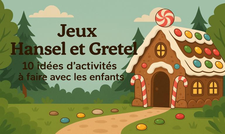 Hansel et Gretel : 10 jeux faciles à faire avec les enfants