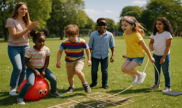 Jeux traditionnels revisités : idées fun et éducatives